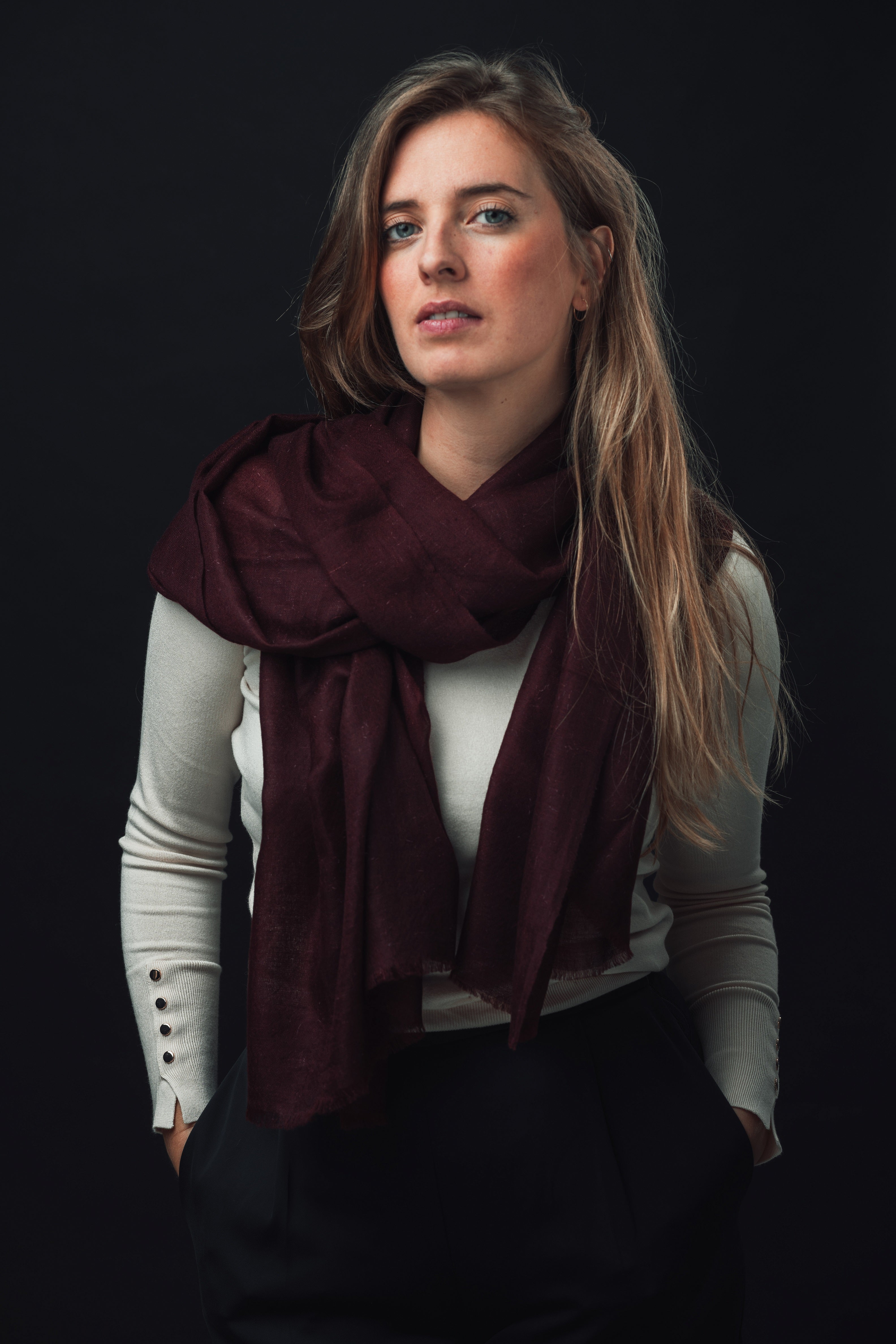 Pashmina Aubergine